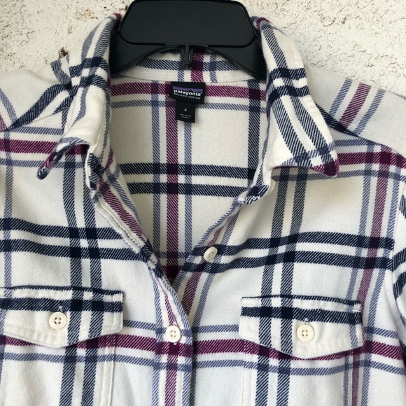 Patagonia flannel longsleeve shirt Size 4 - Picture 8 of 8